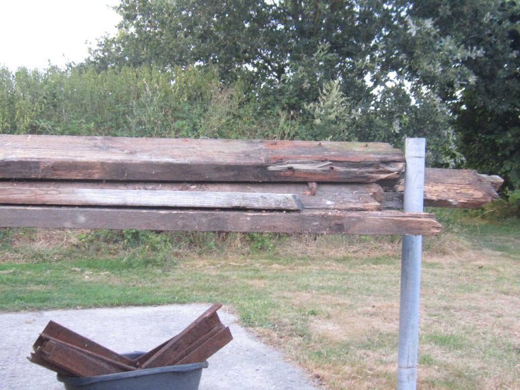 Hooiberg kap, Doe-het-zelf en Verbouw, Ophalen, Gebruikt