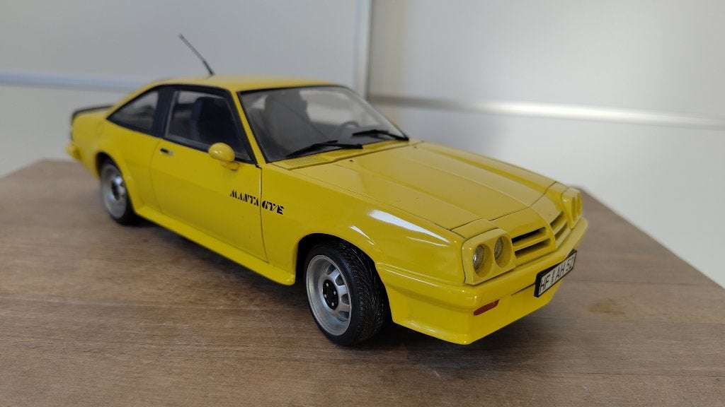 Opel Manta B GTE - 1:18 - Revell, Ophalen of Verzenden, Zo goed als nieuw, Auto, Revell