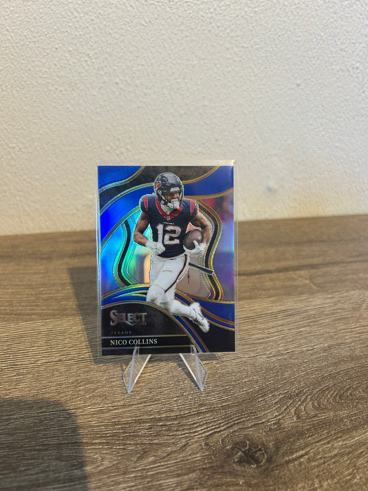 Nico Collins 2023 Panini Select Football Club Level Blue /99, Hobby en Vrije tijd, Stickers en Plaatjes, Ophalen of Verzenden