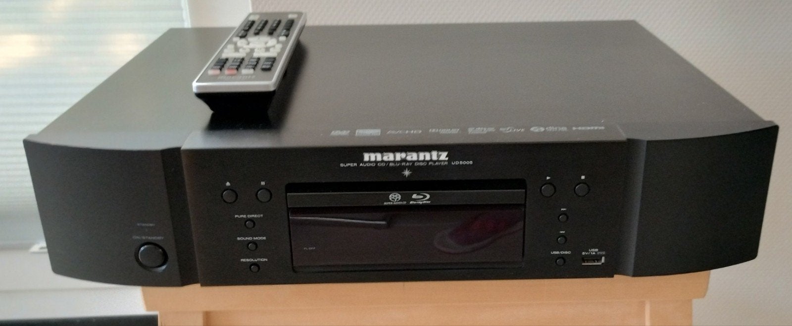 Marantz UD5005 blue ray speler incl. afstandsbediening, Ophalen of Verzenden, Gebruikt, Overige merken
