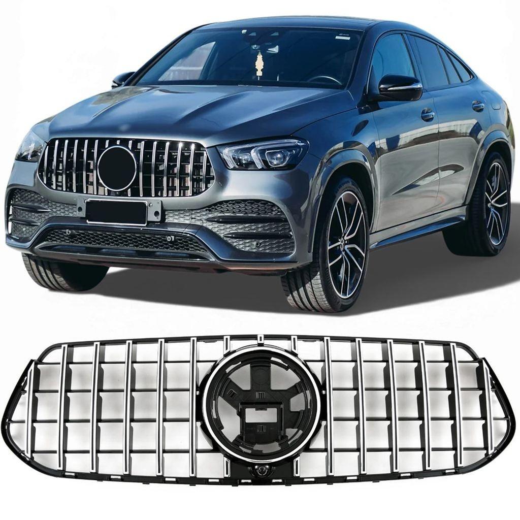 Grill Mercedes GLE V167 Amg Pack Facelift GT Look Chr Zwart