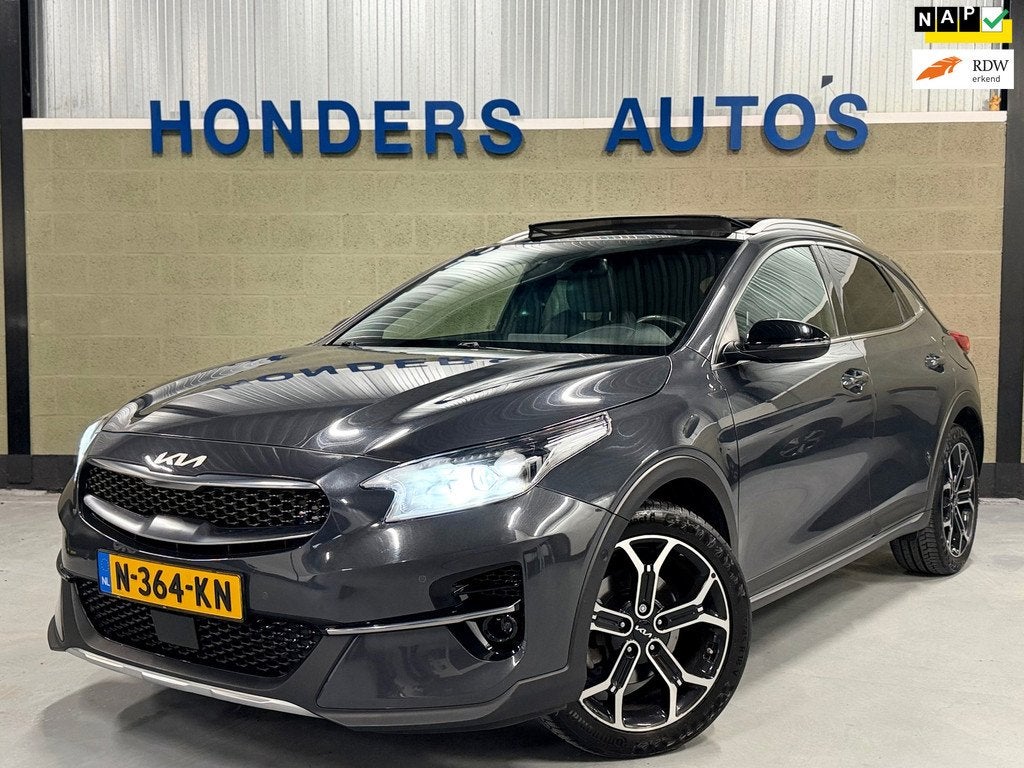 Kia XCeed 1.5 T-GDI MHEV Black Edition I PANO I 1E EIG. NAP, Auto's, Kia, Gebruikt, 4 cilinders, Automatische klimaatregeling