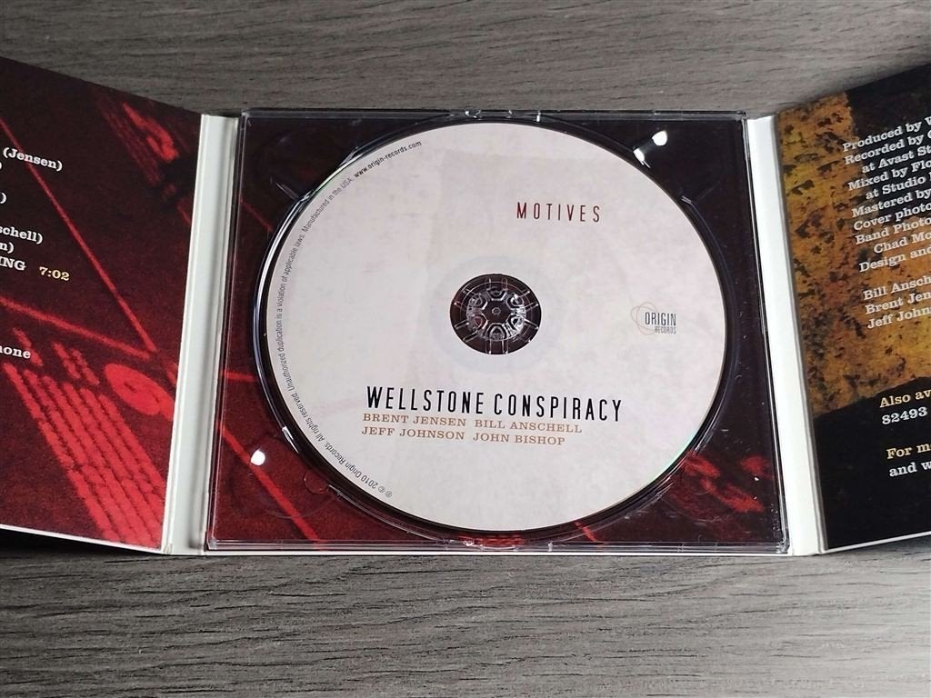 Wellstone Conspiracy ‎- Motives, Ophalen of Verzenden, Zo goed als nieuw, Jazz