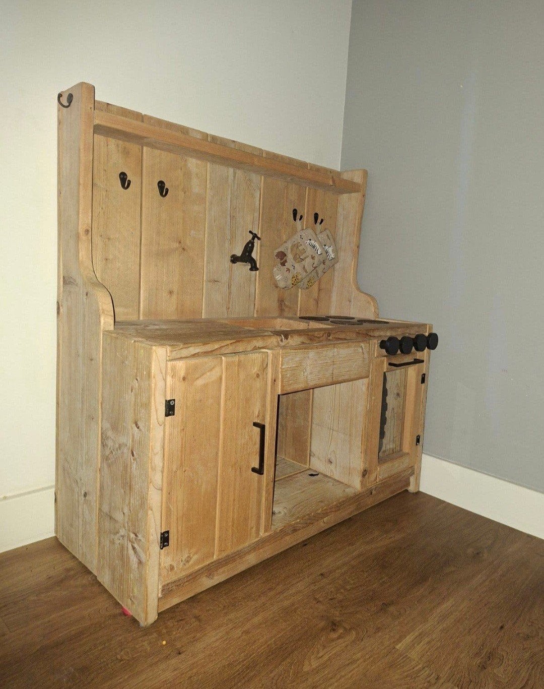 Houten speelkeuken voor kinderen, Kinderen en Baby's, Ophalen, Gebruikt, Meubelstuk of Keukentje