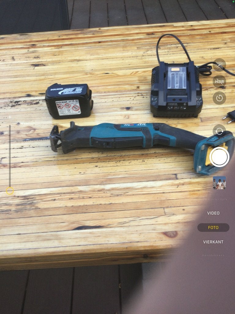 Makita reciprozaag, Gebruikt, 70 mm of meer, 600 tot 1200 watt, Ophalen of Verzenden