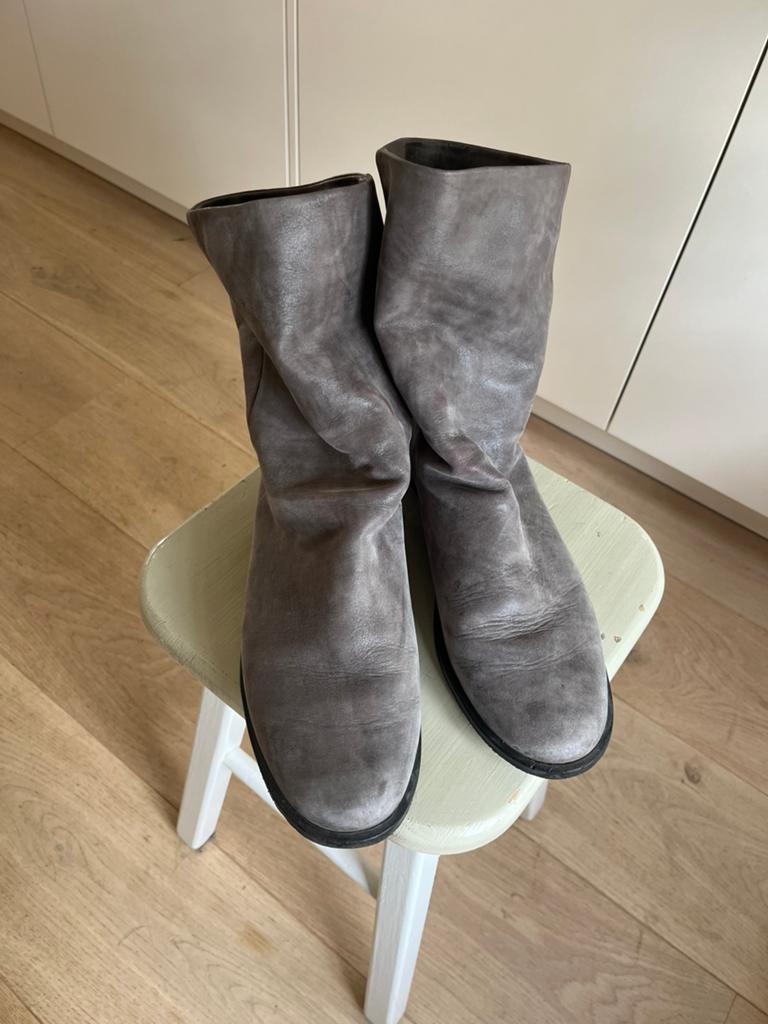 Arche enkellaarzen, maat 40, grijs, Ophalen of Verzenden, Zo goed als nieuw, Beige