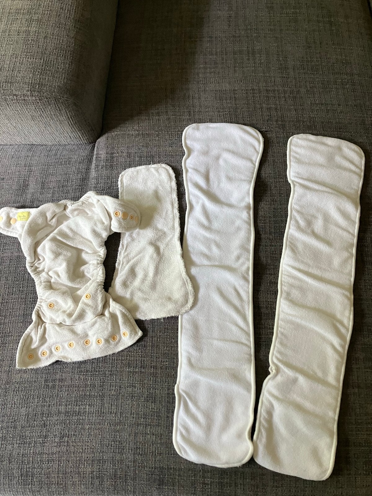 Wasbare Hu-da+ 2 inleggers van lighthouse, Kinderen en Baby's, Ophalen of Verzenden, Zo goed als nieuw, Jongetje of Meisje