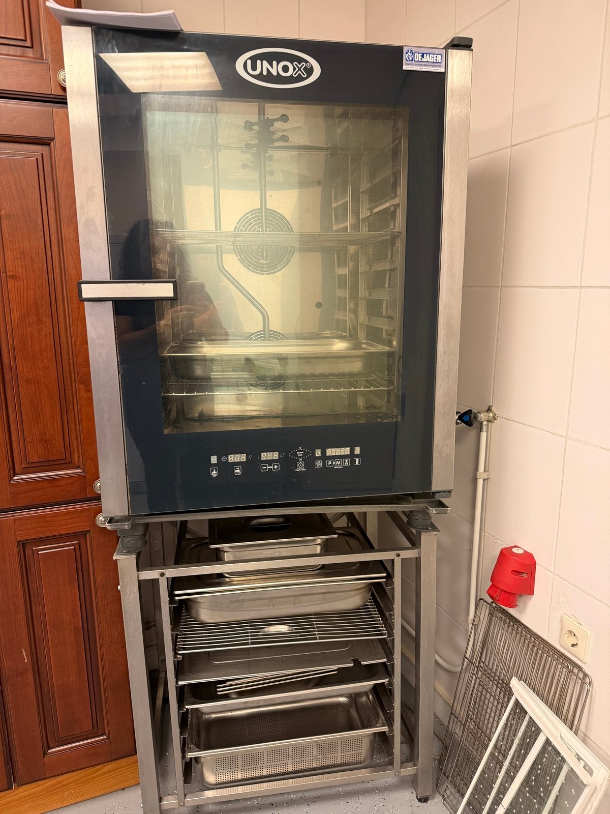 UNOX XVC705EP Combi-steamer - Professionele Horeca Oven, Zakelijke goederen, Ophalen, Gebruikt, Ovens, Magnetrons en Steamers
