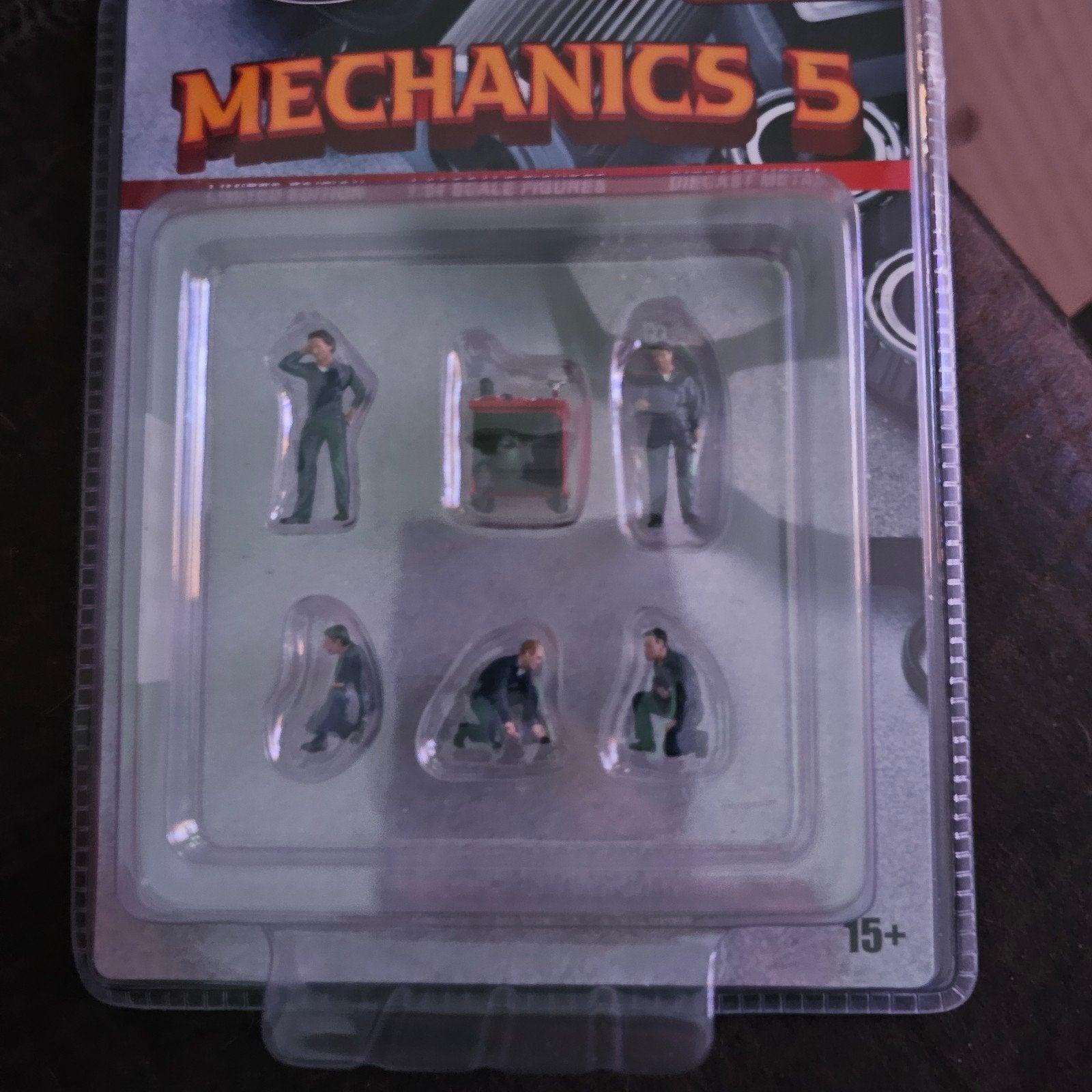 Mijo Exclusives American Diorama Mechanics 5 Figuren, Ophalen of Verzenden, American diorama, Onbekend, Onbekend