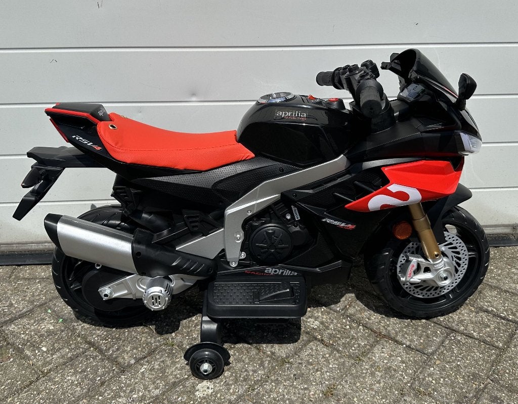 Kinder Motor APRILIA RS V4 MC 12v accu verlichting NIEUW, Ophalen of Verzenden, Nieuw