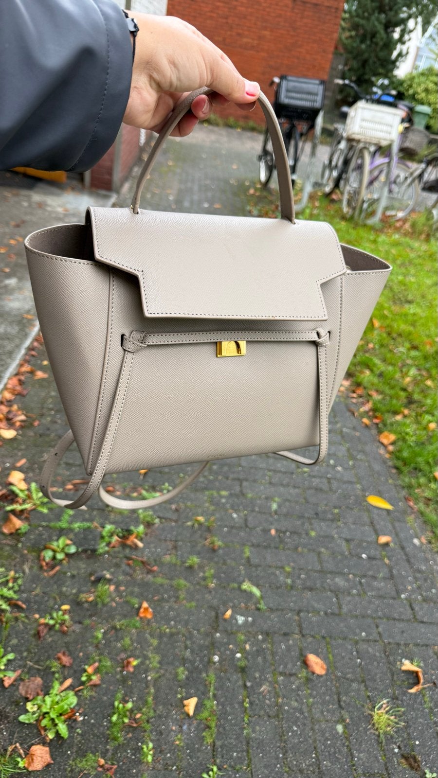 Celine Belt Bag, Ophalen of Verzenden, Zo goed als nieuw, Beige, Handtas