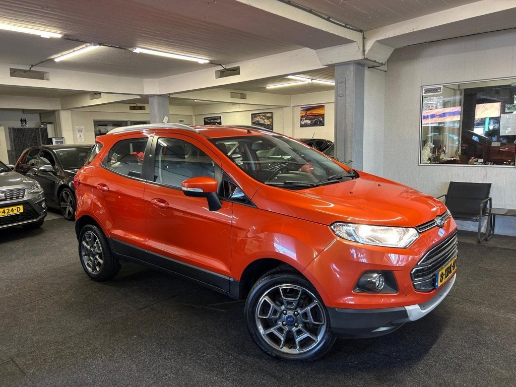 Ford EcoSport 1.0 EcoB. Titanium *NAP*CLIMA*2e eigen., Auto's, Euro 5, 125 pk, Gebruikt, 750 kg