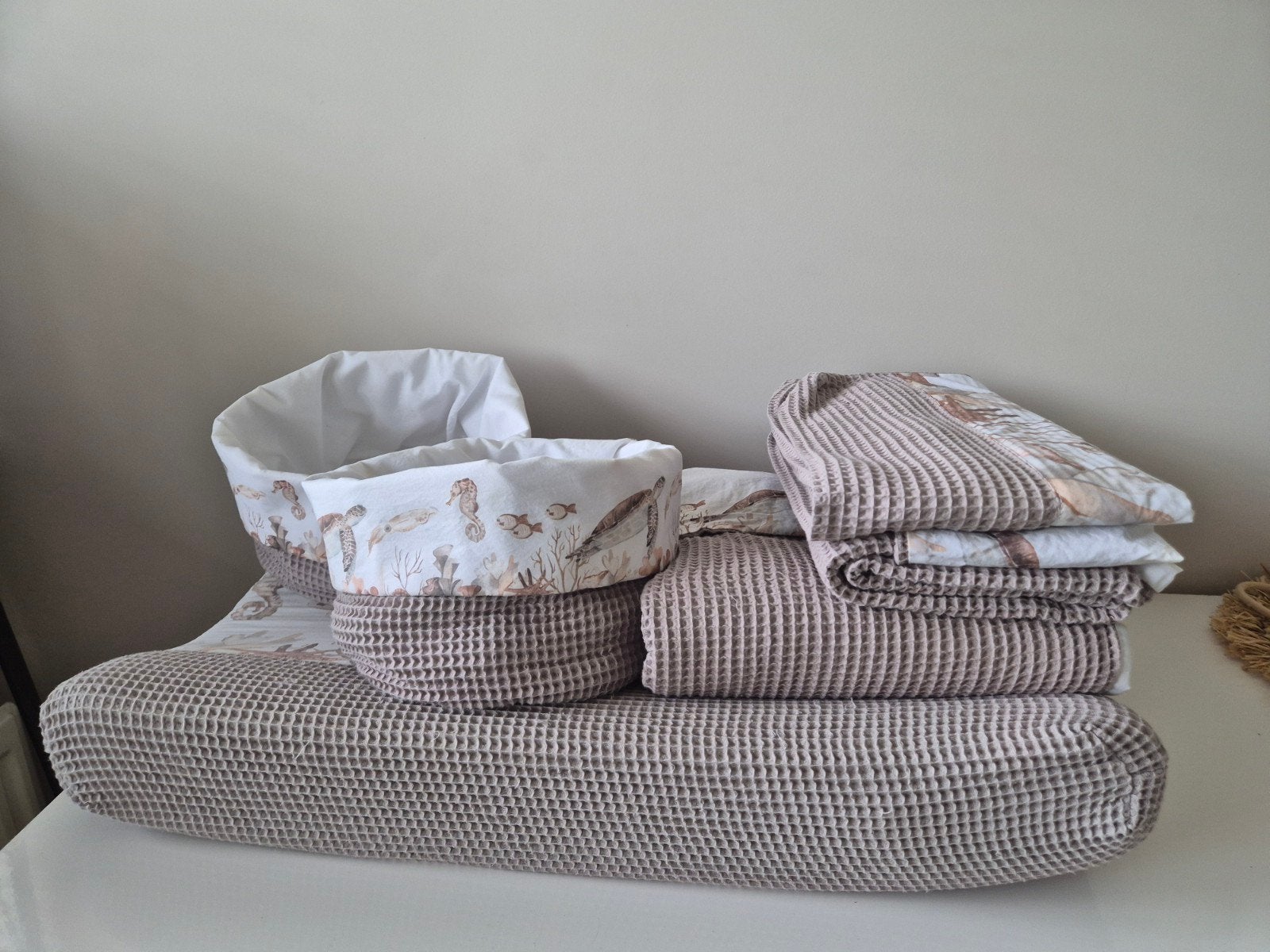 Mooie set voor in de babykamer, Beige, Overige merken, Overige typen, Ophalen of Verzenden