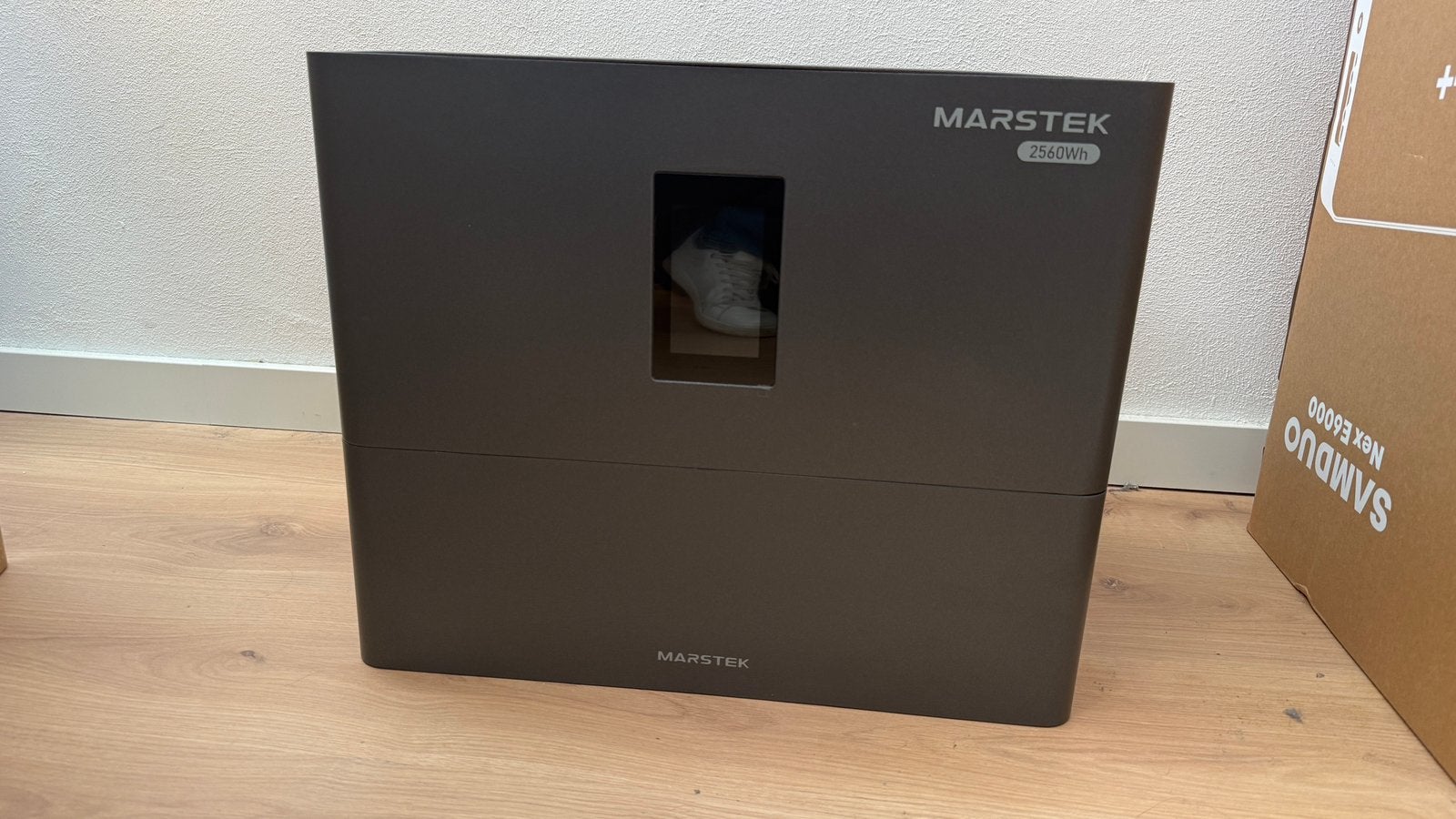 Marstek Jupiter C Plus 2,56kWh + uitbreidingsaccu2 ,56kWh, Zo goed als nieuw