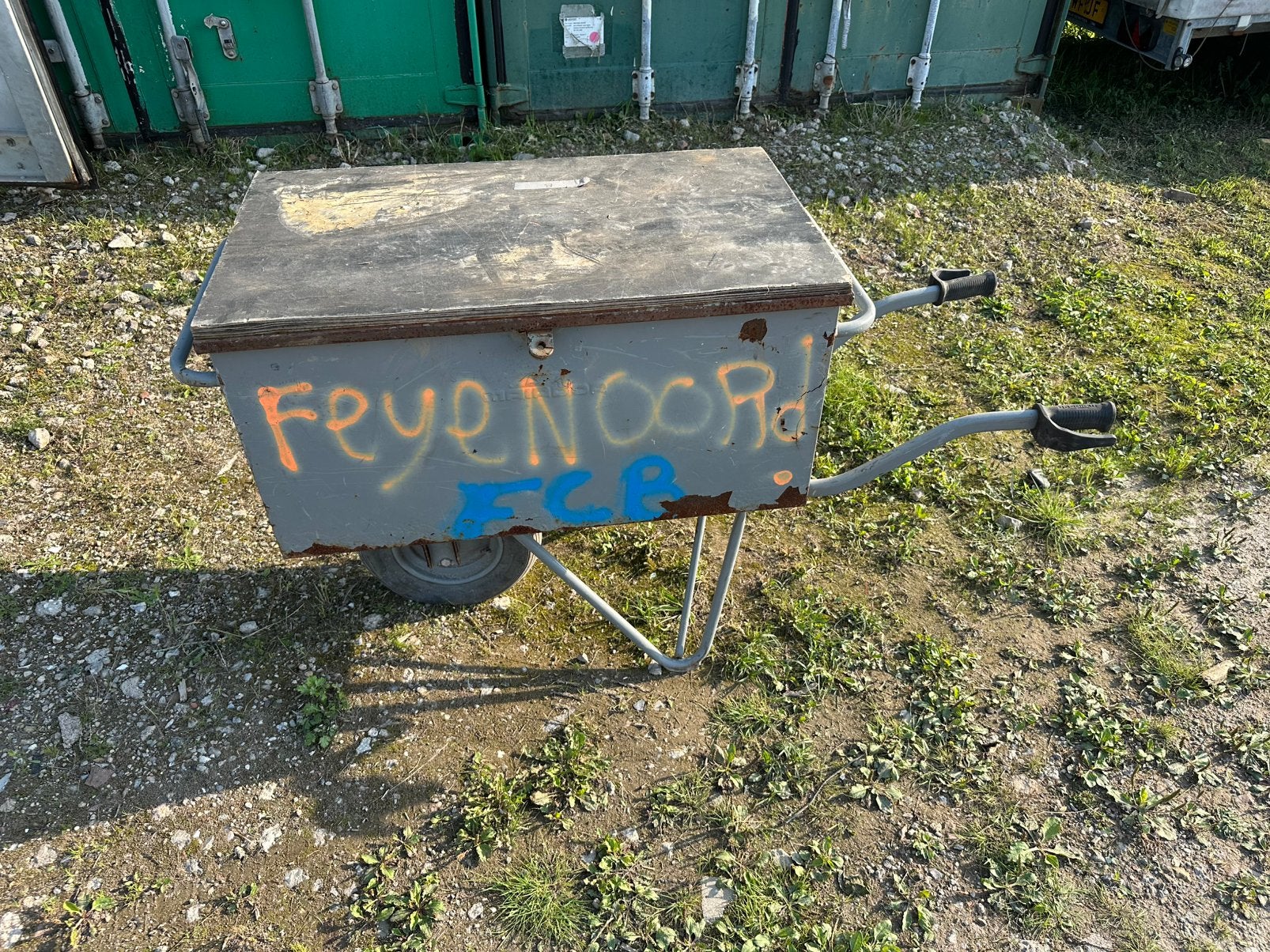 Gereedschap kruiwagen, Tuin en Terras, Ophalen, Gebruikt