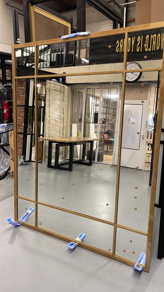 Showroom Spiegels - Industrieel Design & Diverse Stijlen, Huis en Inrichting, Woonaccessoires | Spiegels, Ophalen, 200 cm of meer