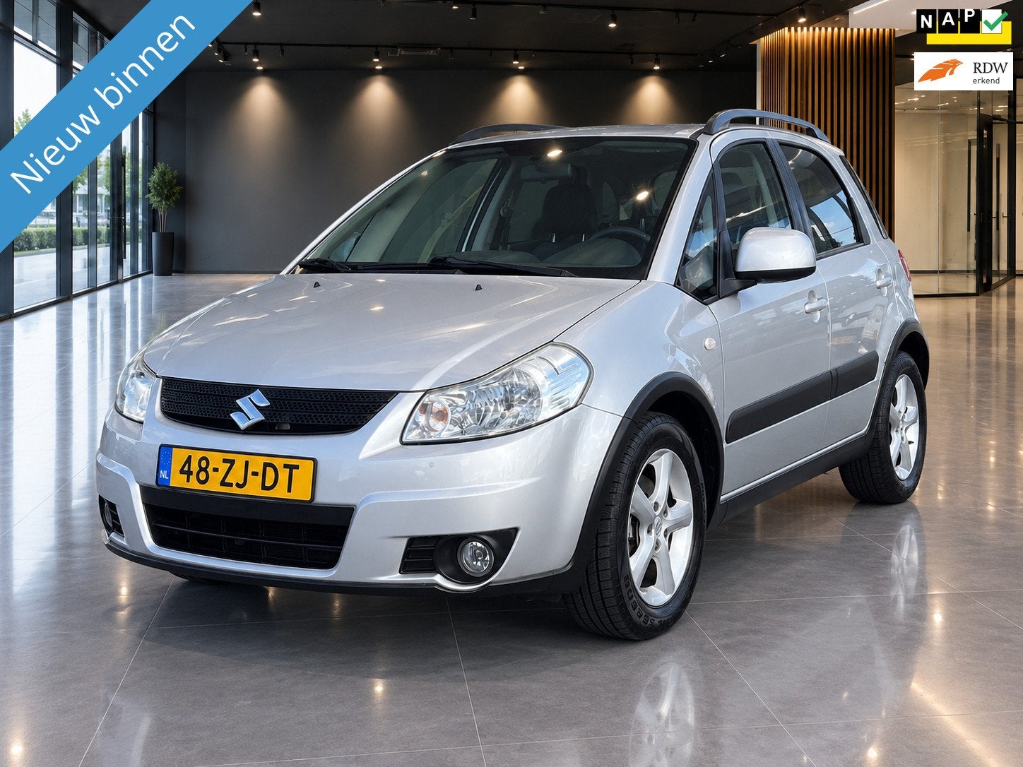 Suzuki SX4 1.6 SHOGUN AIRCO LMV TOP-AUTO, Auto's, Gebruikt, 4 cilinders, 49 €/maand, Origineel Nederlands
