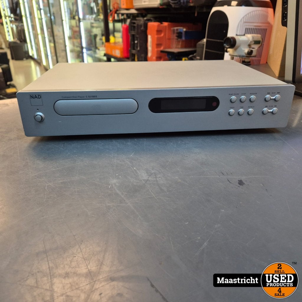 NAD C 521bee topklasse CD-speler Titanium Silver, no remote, NAD, Gebruikt, Info@nadelectronics.com, NAD Electronics
633 Granite Court
Pickering, Ontario L1W 3K1
Canada