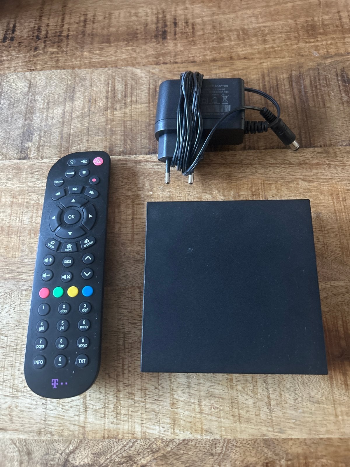T-Mobile/ODIDO Amino 7X mediabox met afstandsbediening, Ophalen of Verzenden, Gebruikt