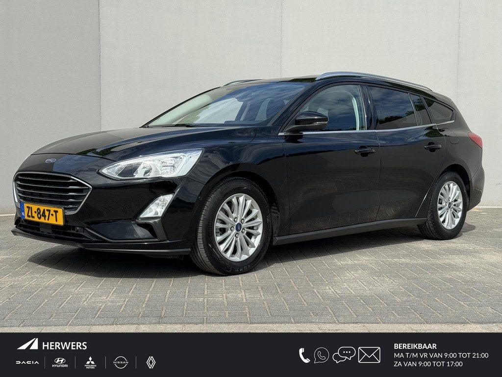 Ford Focus Wagon 1.0 EcoBoost Titanium Business / stoel en s, Auto's, Ford, Bedrijf, Te koop, Focus, ABS, Adaptive Cruise Control