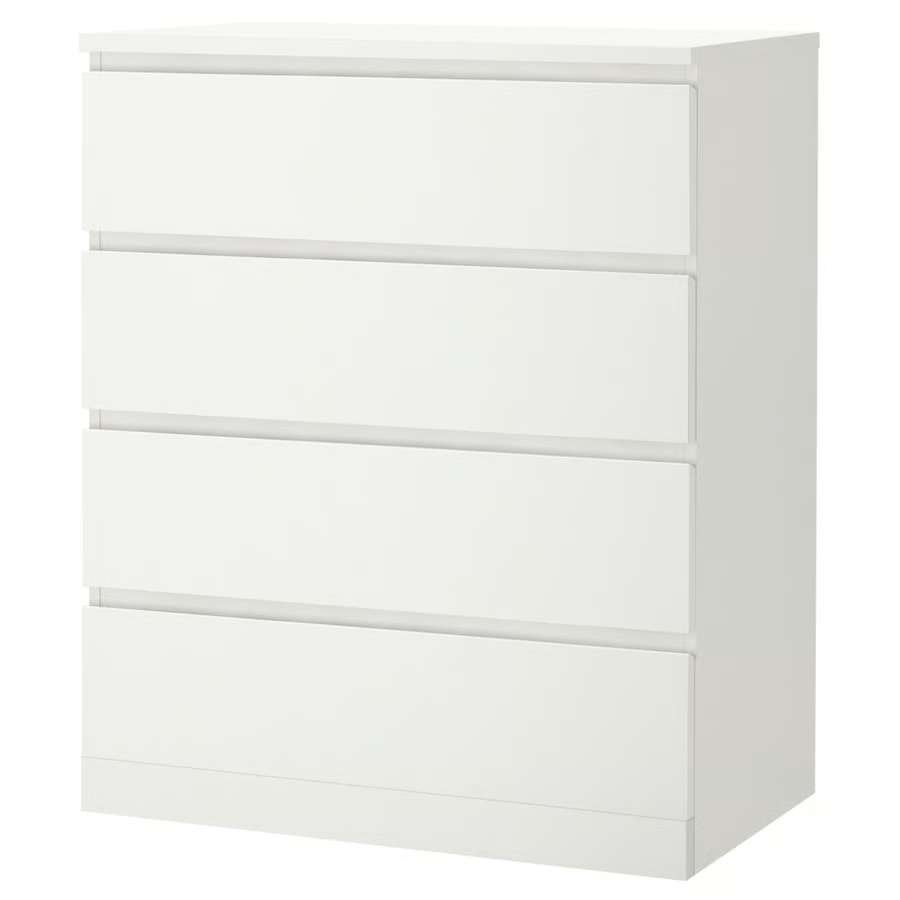 IKEA MALM chest of drawers, Ophalen, 5 laden of meer, 100 tot 150 cm, 50 tot 100 cm