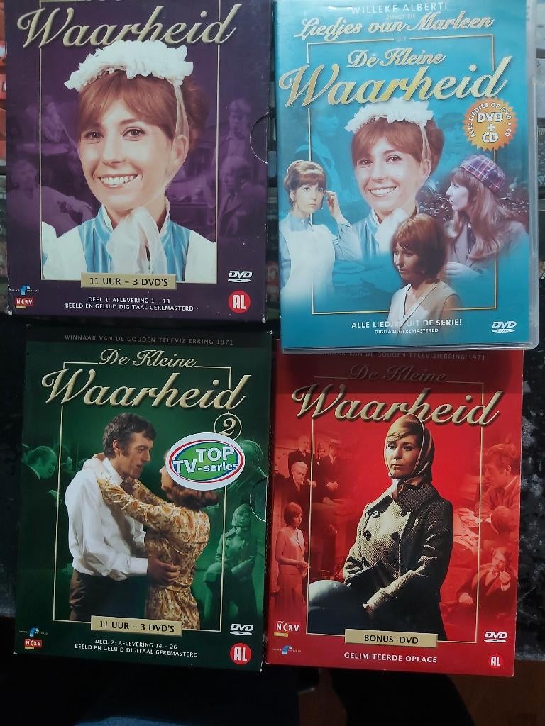 kleine waarheid 1  en 2  bonus dvd en de liedjs, Alle leeftijden, Ophalen of Verzenden, Gebruikt, Drama