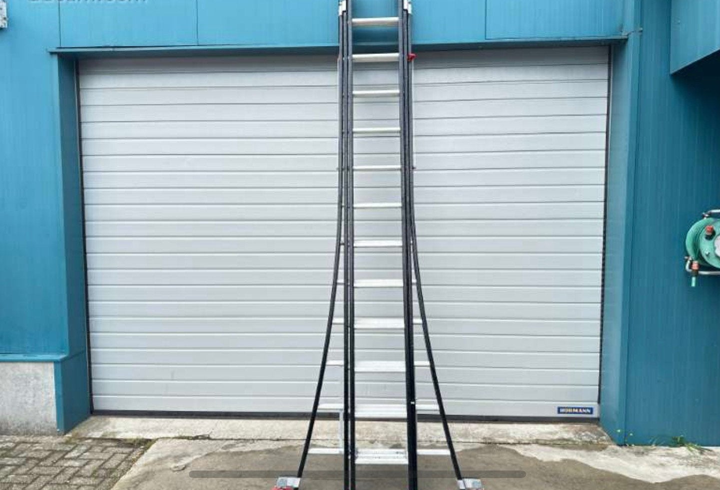Kelfort reformladder Kelfort aluminium Magnus zwart 3x12, Doe-het-zelf en Verbouw, Ladders en Trappen, Ophalen, Zo goed als nieuw