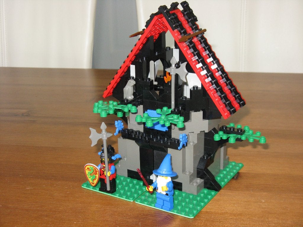 lego 6048 tovenaars huis, met instructieboek, Ophalen of Verzenden, Zo goed als nieuw, Lego