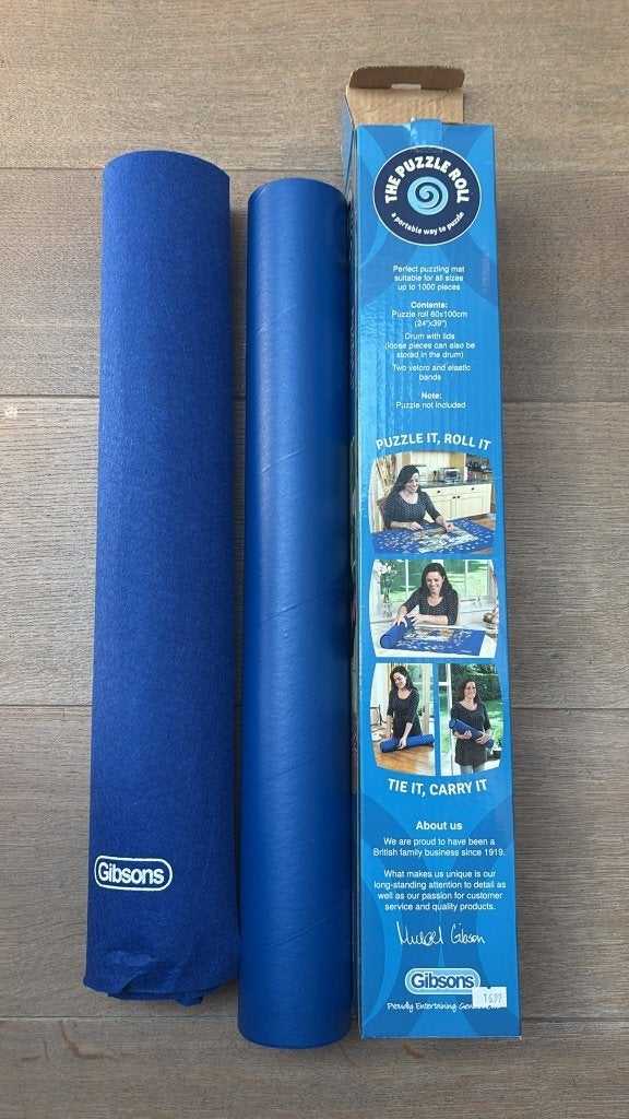 Gibsons The Puzzle Roll – puzzelmat tot 1000 stukjes, Ophalen of Verzenden, 500 t/m 1500 stukjes, Zo goed als nieuw, Overige typen