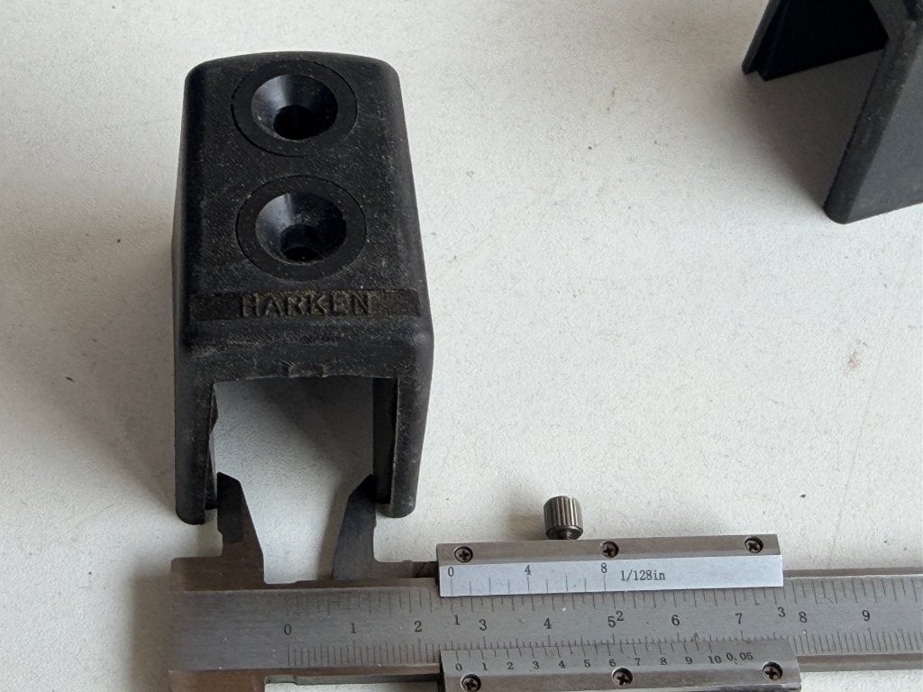 Harken 27mm High-Beam Endstop, Ophalen of Verzenden, Zo goed als nieuw, Lijn of Blok