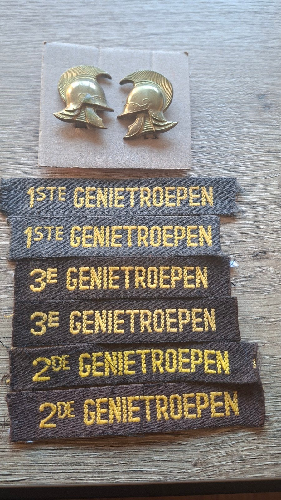 genie, Verzamelen, Ophalen of Verzenden, Landmacht, Nederland, Embleem of Badge