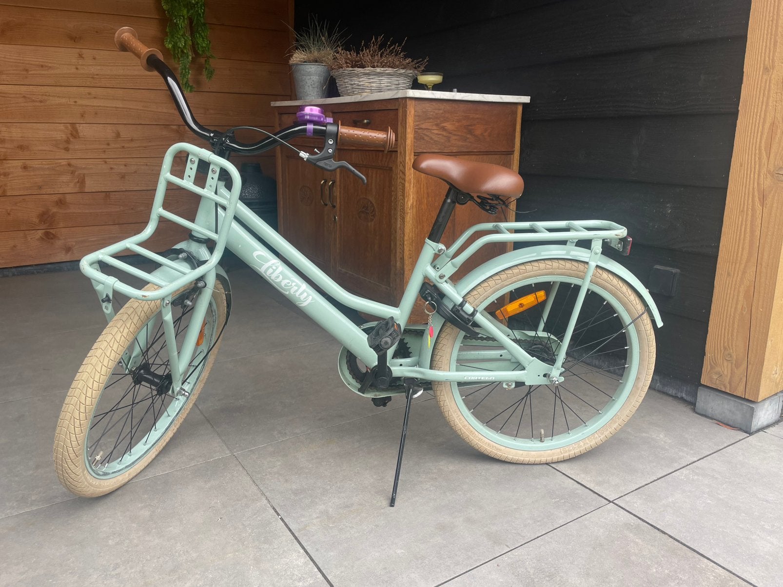 Meisjesfiets cortego liberty, Fietsen en Brommers, Fietsen | Meisjes, Ophalen, Gebruikt, Terugtraprem, 20 inch