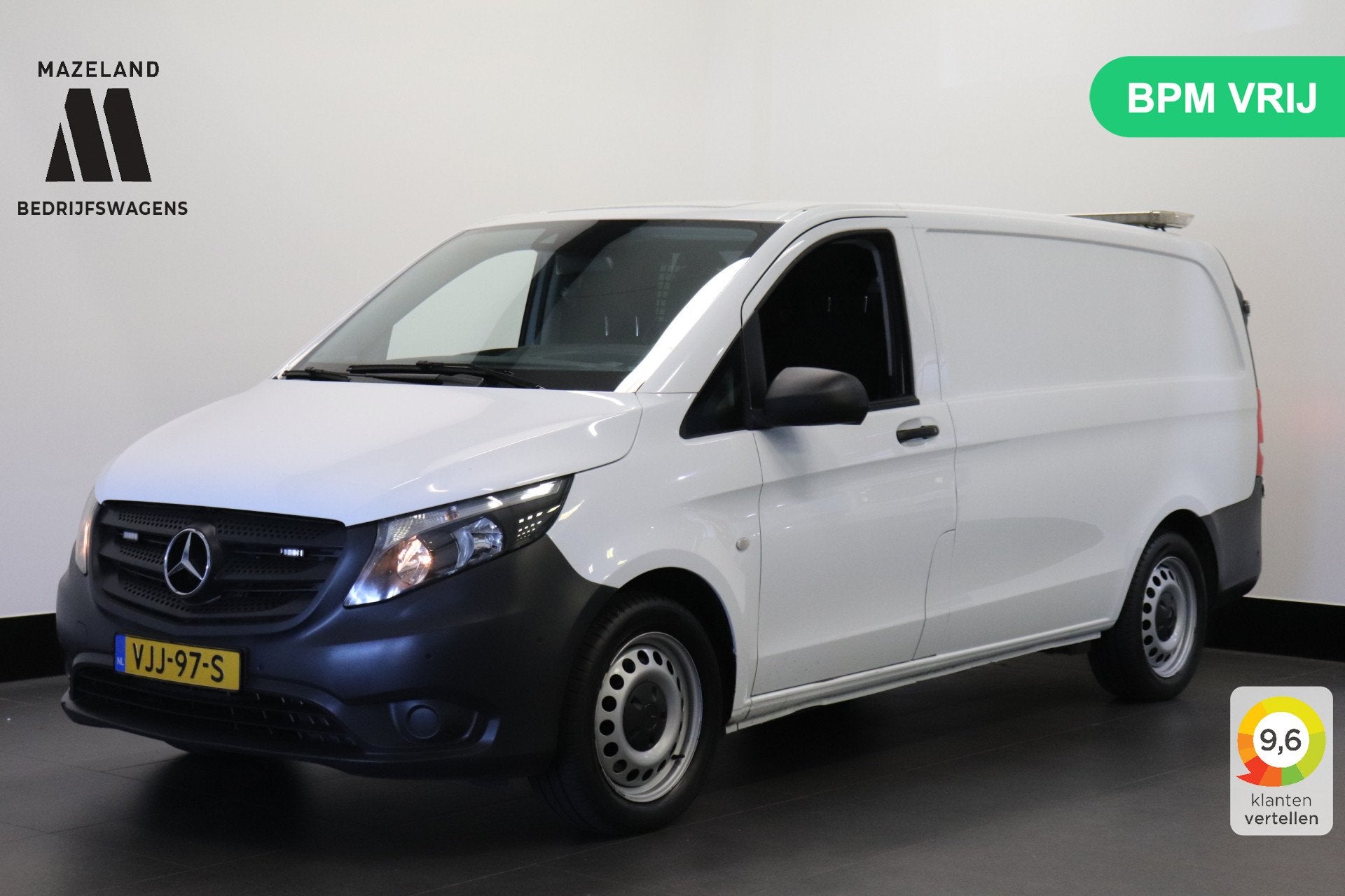 Mercedes-Benz Vito 116 CDI Automaat Lang - EURO 6 - A/C Clim, Auto's, Bestelauto's, Automaat, Gebruikt, 4 cilinders, Bedrijf