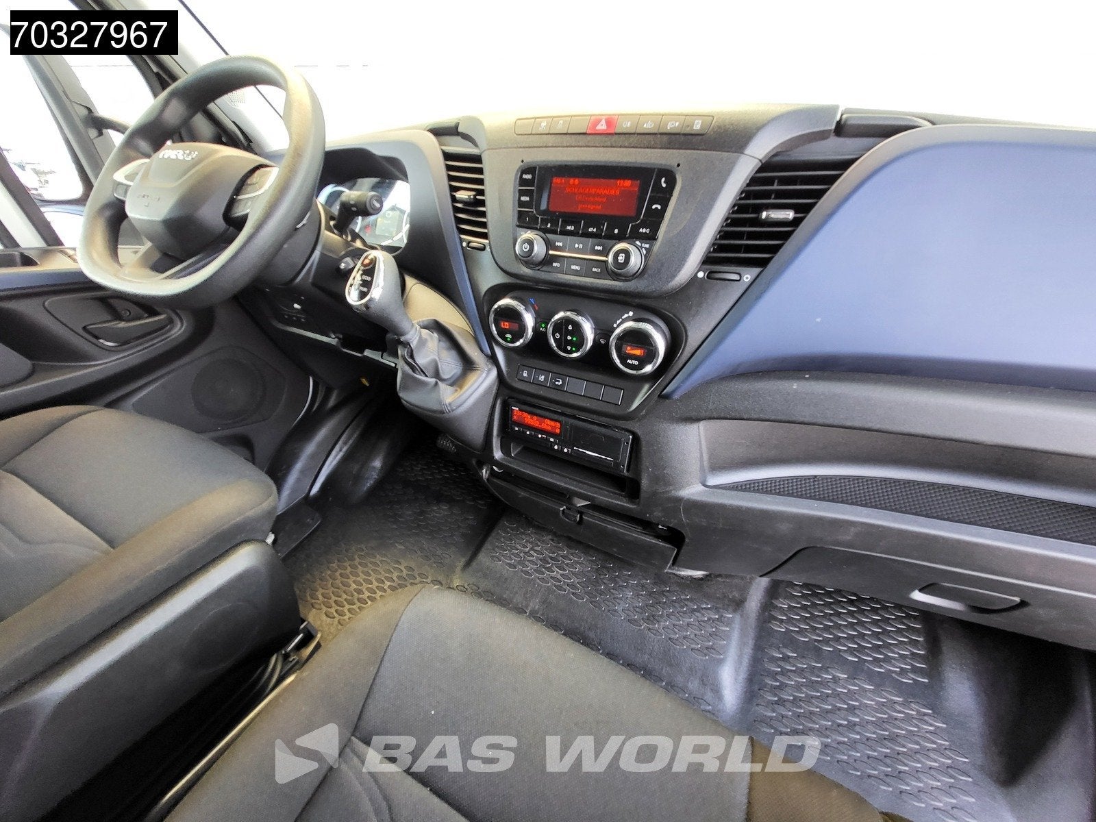 Iveco Daily 72C18 3.0L Automaat Bakwagen 1000KG Laadklep Luc, Automaat, Stof, Gebruikt, Euro 6