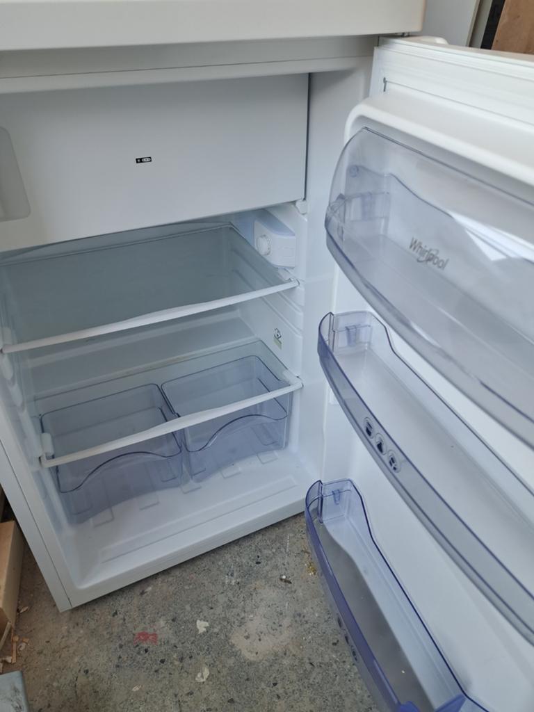 Whirlpool Koelkast met vriesvak - Compact en Efficiënt, 85 tot 120 cm, 75 tot 100 liter, Ophalen of Verzenden, 45 tot 60 cm