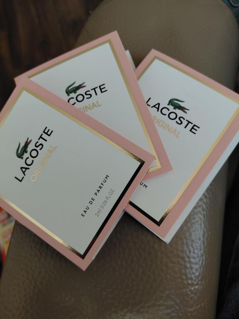 Proefjes Lacoste original., Ophalen of Verzenden, Nieuw