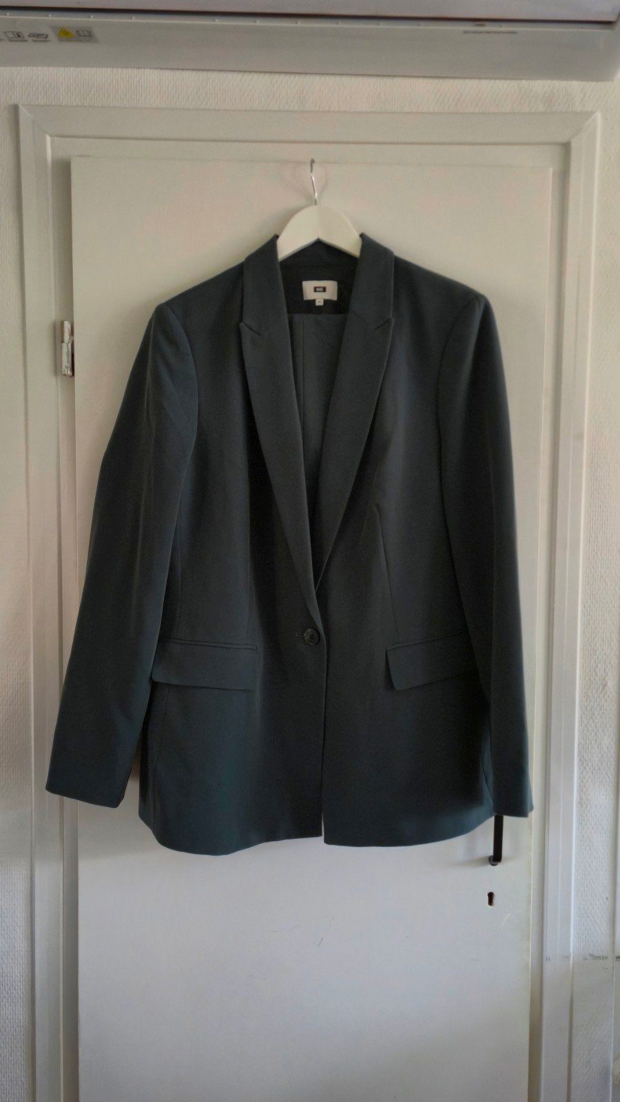 WE Broekpak: Colbert (46) & Pantalon (44), Kostuum of Pak, WE, Maat 42/44 (L), Nieuw