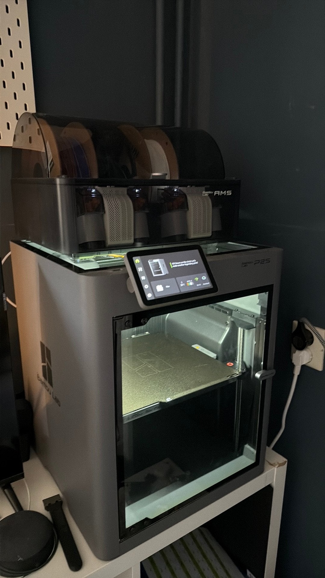 Bambu Lab P2S met AMS - Goede staat, 151 printuren, Computers en Software, 3D Printers, Ophalen, Zo goed als nieuw, Filament
