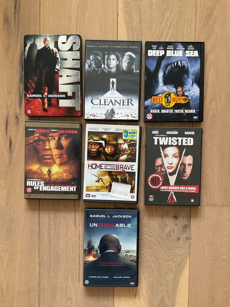 DVD’s met Samuel L. Jackson, Vanaf 12 jaar, Ophalen of Verzenden, Gebruikt, Oorlog of Misdaad