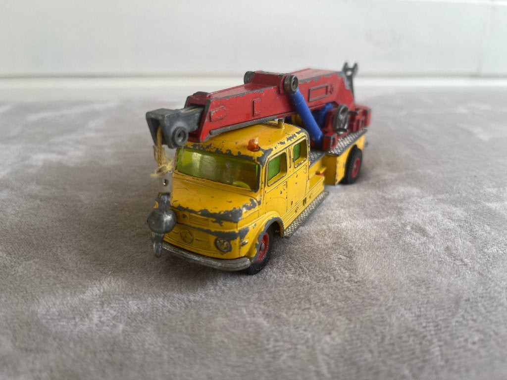 Vintage SIKU V293 Mercedes-Benz Kranwagen – Made in Germany, Ophalen of Verzenden, Gebruikt, Auto, SIKU