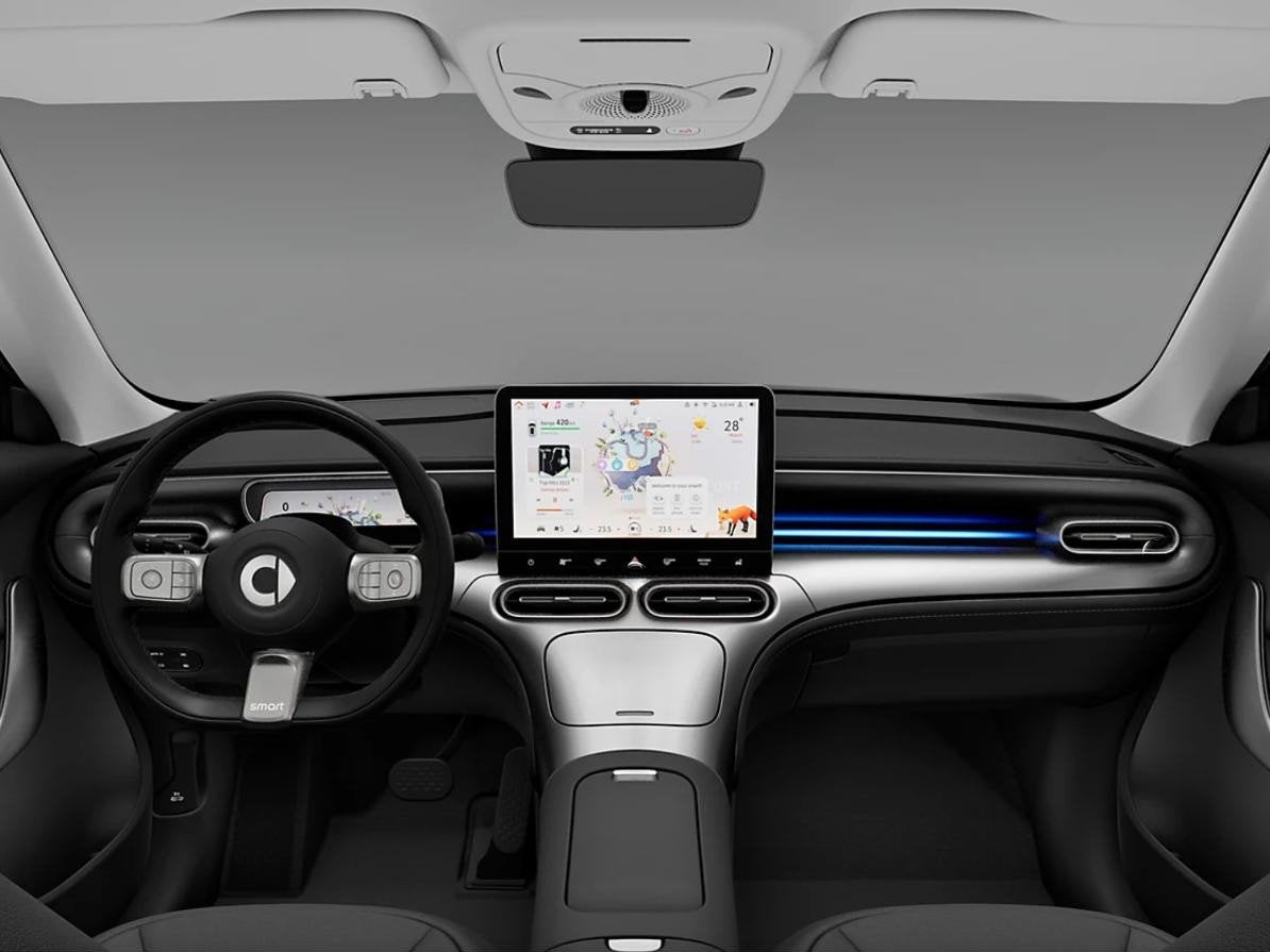 smart #1 Pro+ 66 kWh, Auto's, Automaat, Achterwielaandrijving, Blauw, Stoelverwarming