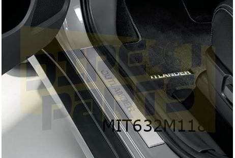 Mitsubishi Outlander Instaplijsten (4x) kunststof Origineel!, -, Verzenden, -, Nieuw