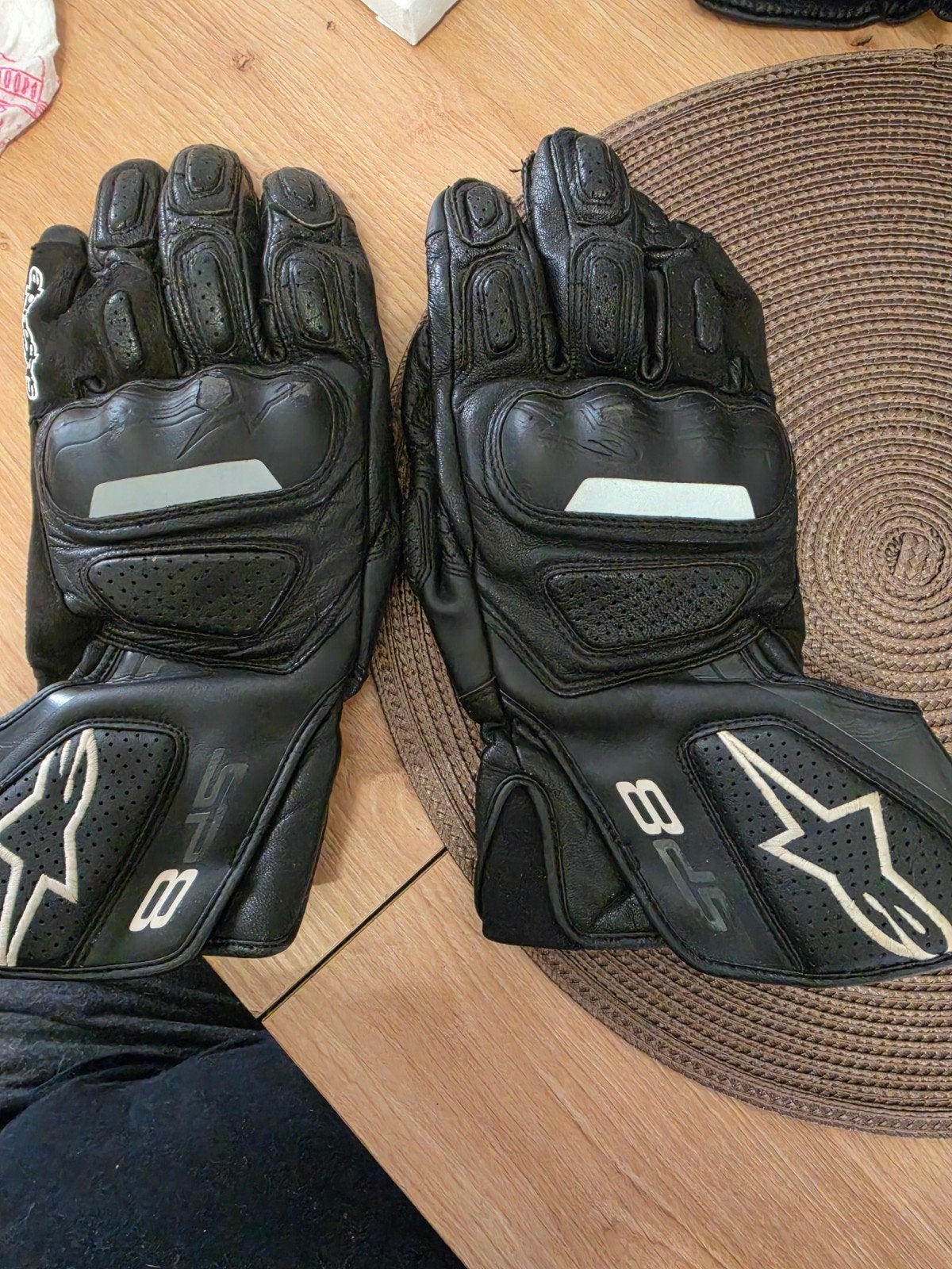 Alpinestars SP-8 V2 Motorhandschoenen Zwart maat XXl, Motoren, Ophalen, Heren, Alpinestars, Handschoenen