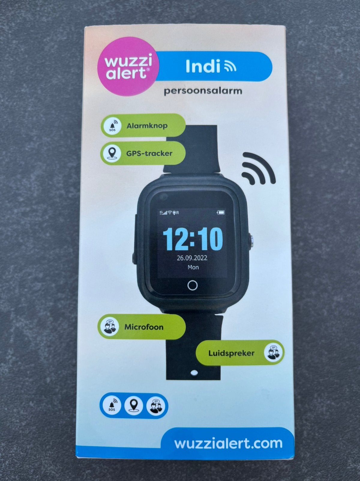Wuzzi alert Watch Indi II, Diversen, Verpleegmiddelen, Ophalen, Zo goed als nieuw