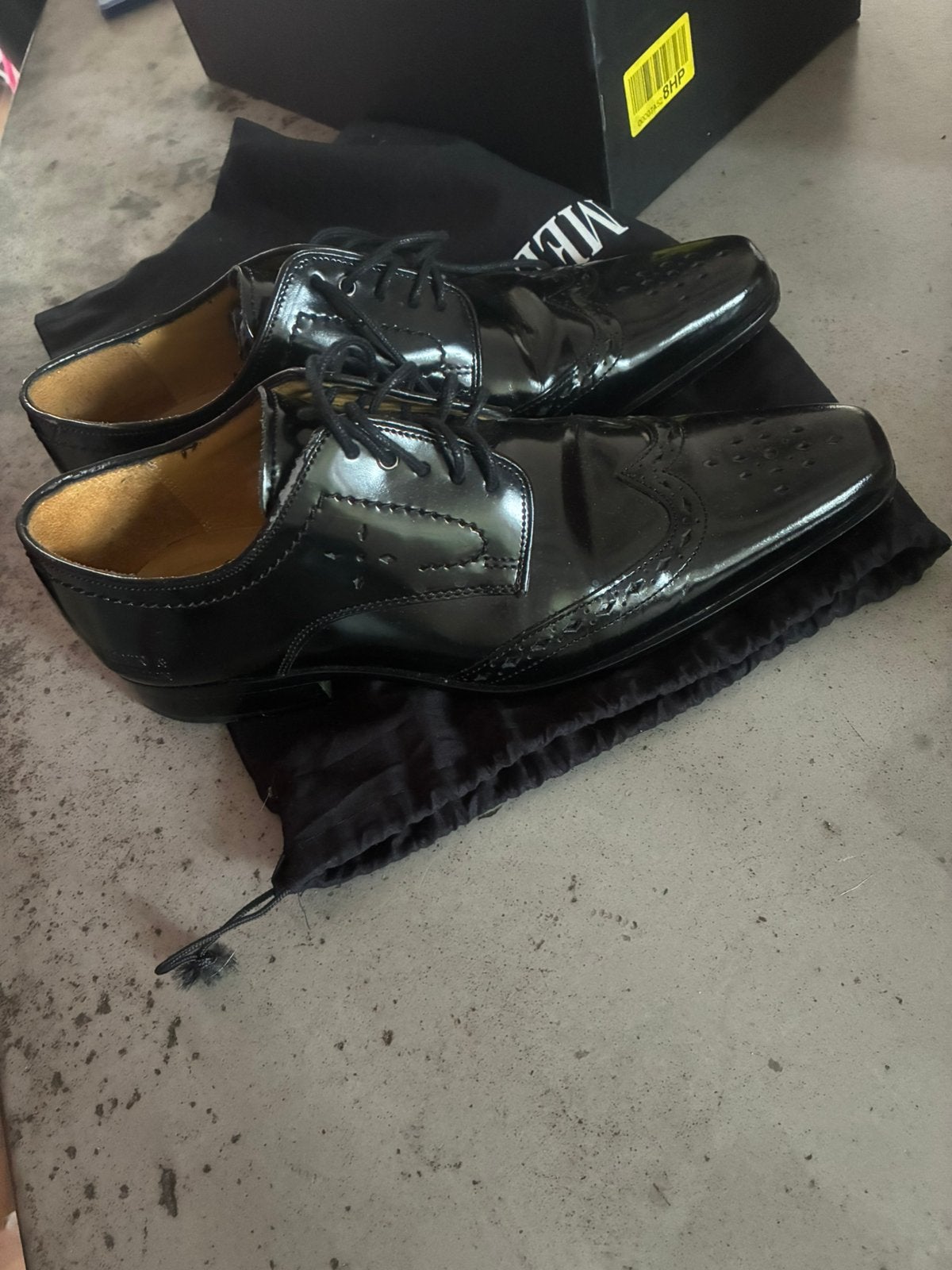 Nette herenschoen Melvin & Hamilton, Kleding | Heren, Schoenen, Zwart, Ophalen of Verzenden, Zo goed als nieuw, Veterschoenen