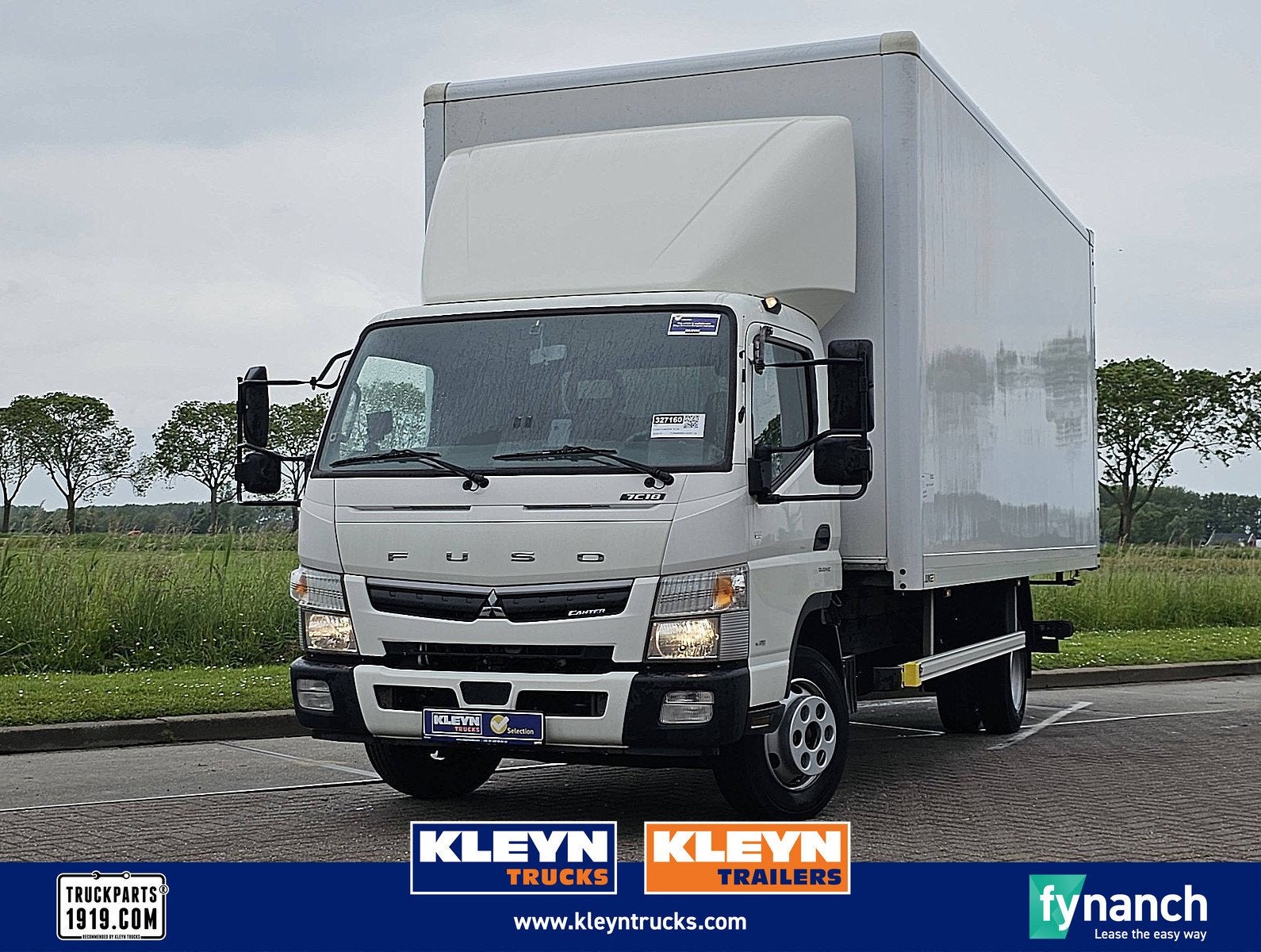 FUSO CANTER 7C18 amt 3 seats airco, Euro 6, Wit, Bedrijf, Diesel