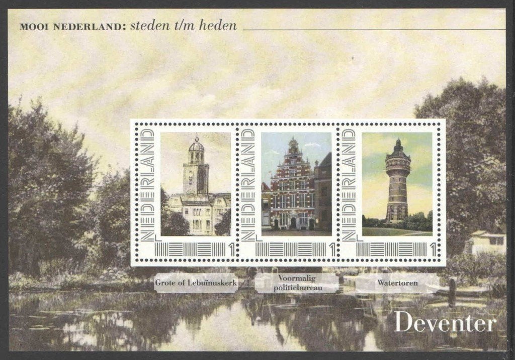 Mooi Nederland Steden t/m Heden: Deventer 1, Ophalen of Verzenden, Na 1940, Postfris