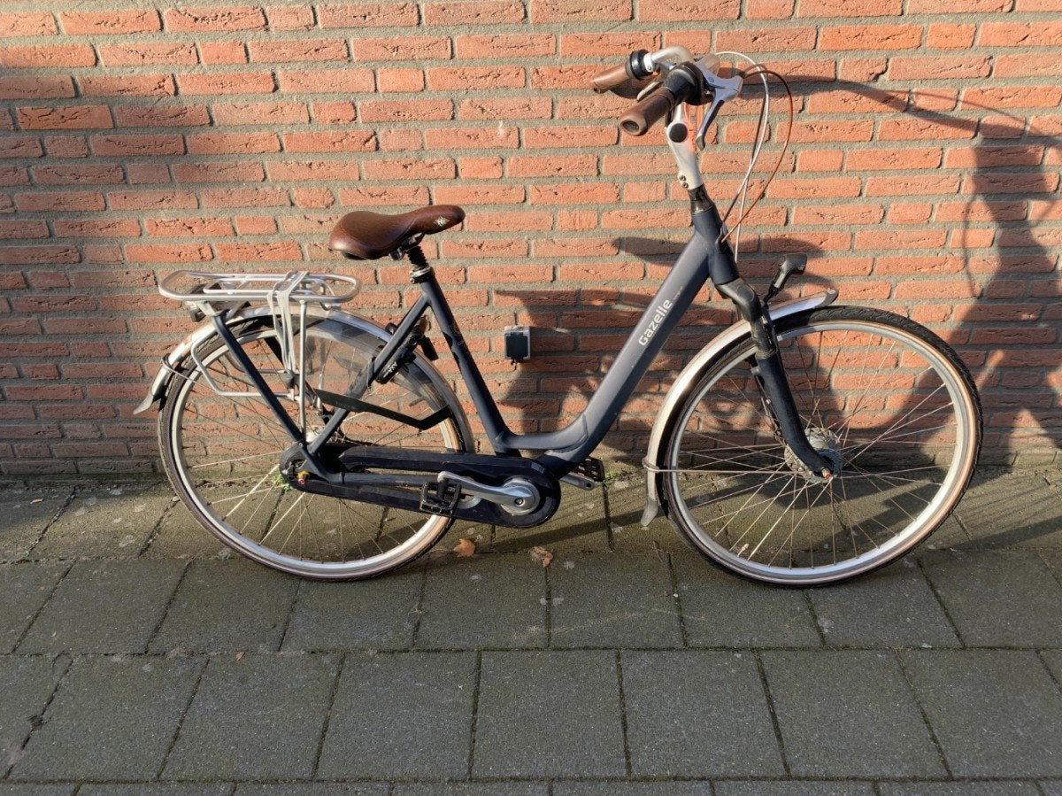 Gazelle Orange C7+ L53 Navy T7 (mat) Dames Navy 53cm, Fietsen en Brommers, Ophalen, -, -, Versnellingen