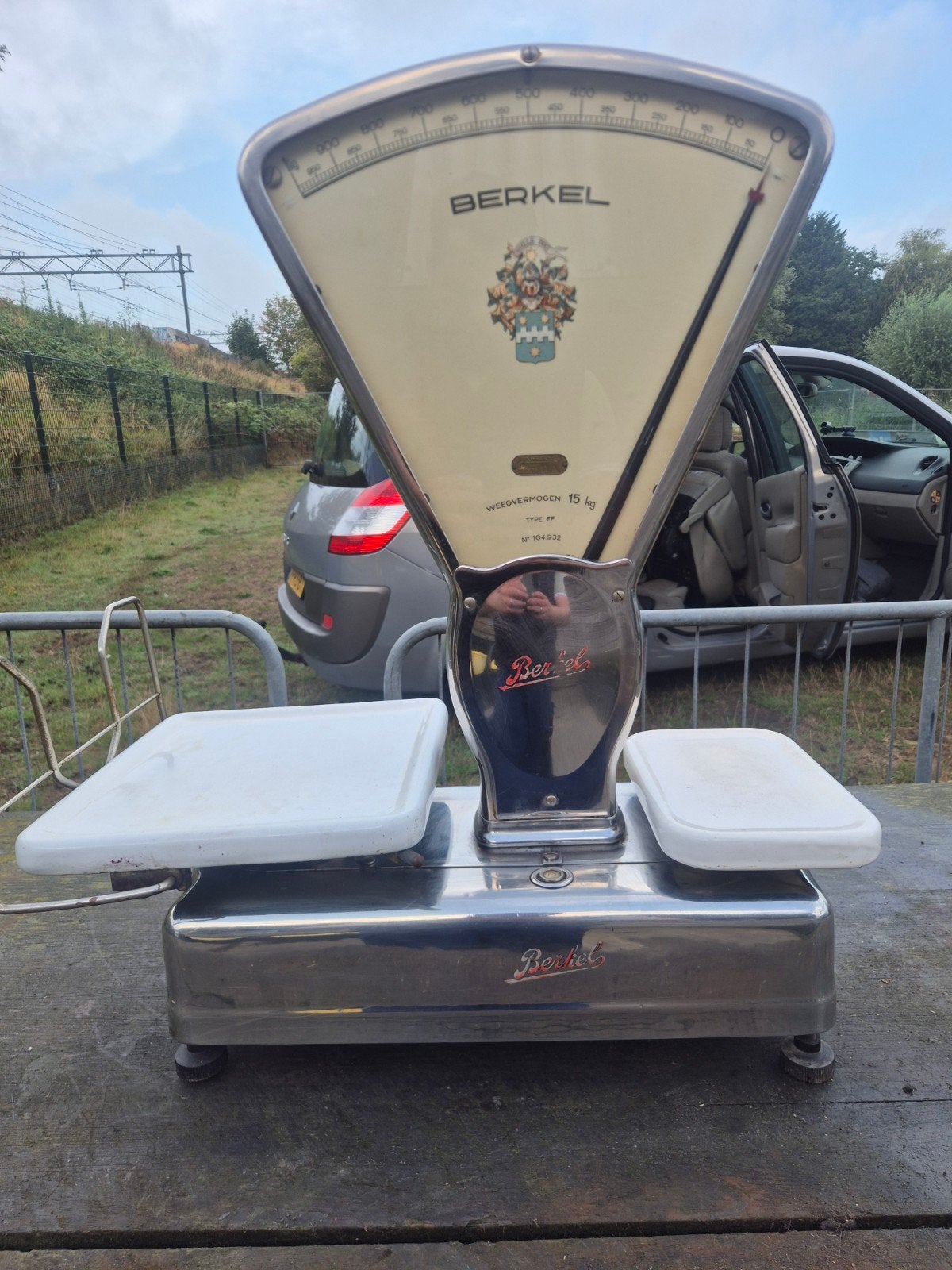 Vintage Berkel Weegschaal - Type 87 - 15 kg, Ophalen of Verzenden, Gebruikt, Overige typen, Minder dan 50 kg