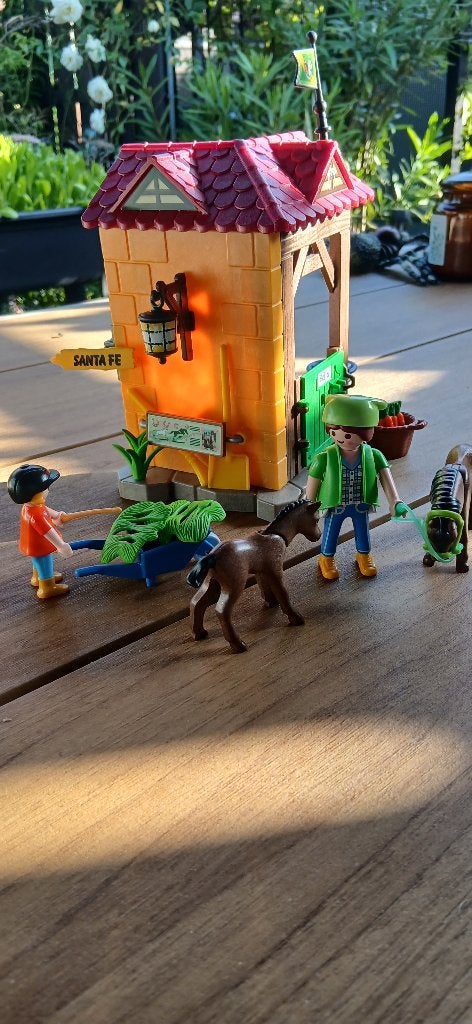 playmobil paardentrailer, Kinderen en Baby's, Speelgoed | Playmobil, Ophalen, Zo goed als nieuw, Complete set